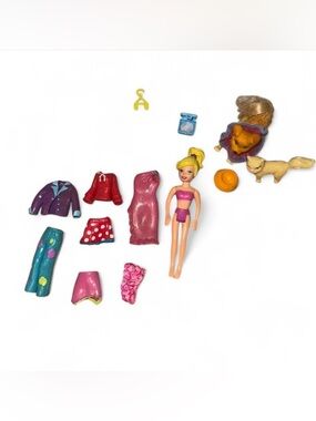2000s Polly Pocket- Polly Doll Bundle & Accessories.